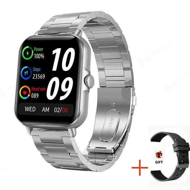 2024 2.01'' Smart Watch Bluetooth Call Play Music Smartwatch Fitness Clock Sport Waterproof Watches for Men Women iPhone Android