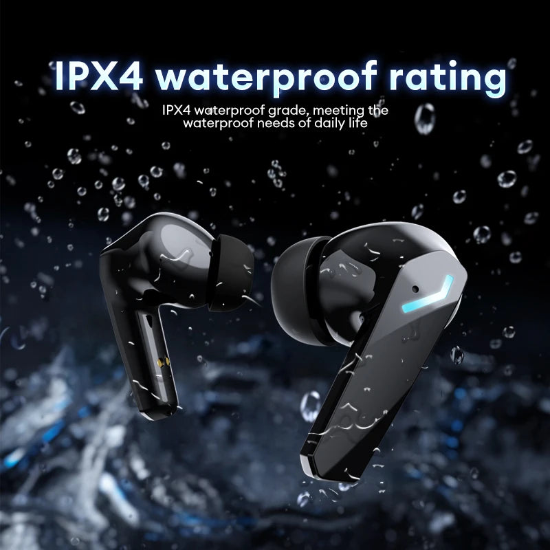 New Lenovo GM2 PRO MAX Wireless Upgrade Bluetooth 5.4 Earbuds LED Digital Display Waterproof Earphones Low Latency Game Headset