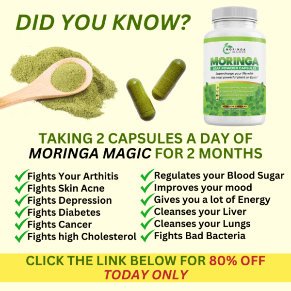 Moringa Magic – 1 Bottle (30 Days Supply) - Image 3