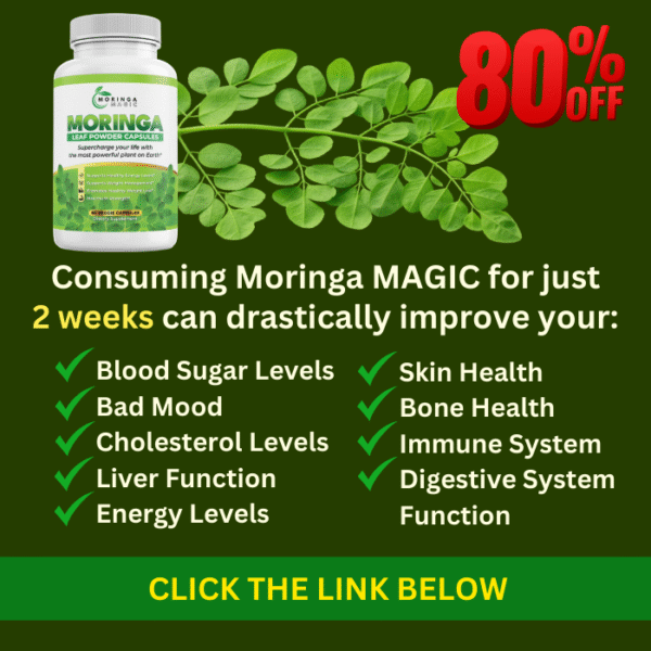 Moringa Magic – 1 Bottle (30 Days Supply) - Image 4